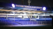 Sports News | Sharjah Cricket Ground Unveils Sachin Tendulkar Stand