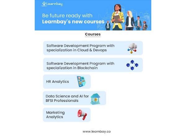 Business News | Professional Upskilling Startup Learnbay Launches Three New Cutting-edge Domain Courses