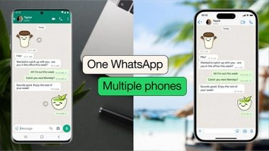 India News | WhatsApp Launches New Feature, Users Can Now Use Account on Multiple Phones