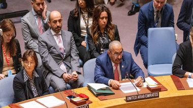 World News | Al Marar Urges UN Security Council to Peacefully Resolve Conflicts by Promoting Dialogue and Cooperation Between States