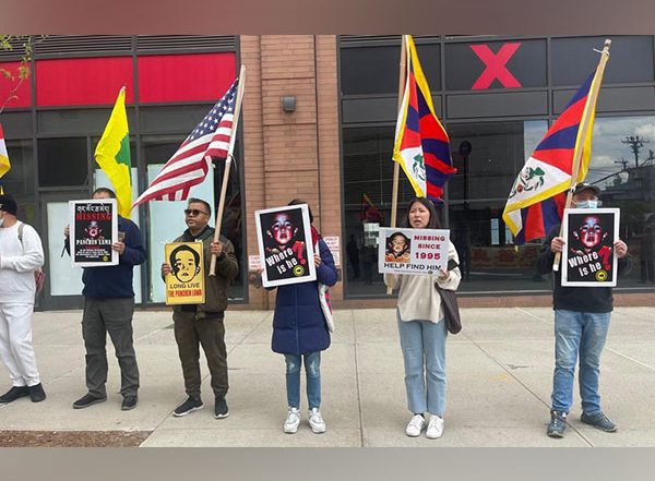 US: Tibetans in New York Protest Against China, Demand To Release 11th Panchen Lama