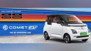 Business News | MG Motor India Launches the Most Affordable EV in Country