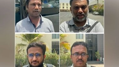 World News | Indians Evacuated from Sudan Thank Indian Embassy in Saudi Arabia for Smooth Arrangements