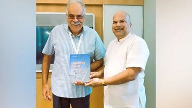 Business News | Sri Lanka's High Commissioner Meets IndiGo Co-founder to Discuss Enhancing Connectivity Between India and Island Country