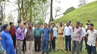 India News | Assam Governor Visits Charaideo Maidam, Holds Meetings with District Administration