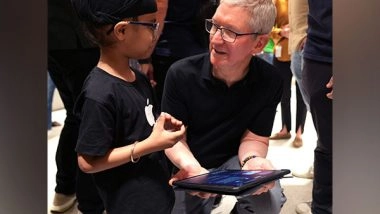 World News | Youth Will Shape Tomorrow's Tech: Tim Cook Impressed by Indian Coding Prodigy