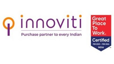 Business News | Innoviti Facilitates Third Round of Employee Share and ESOPs Resale; Kickstarting the New Financial Year with a Bang