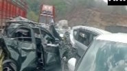 India News | Four Injured in Multi-vehicle Pile Up on Mumbai-Pune Expressway