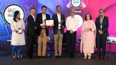 Business News | Integra's AI-powered Product Wins the Leadership in Innovation - Tech Products and Platforms Award at the Nasscom SME Inspire Awards
