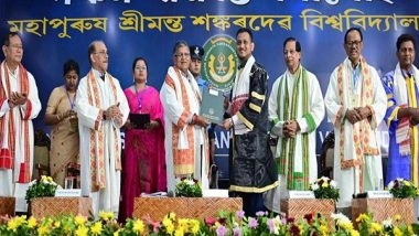 India News | Assam Governor Attends 5th Convocation of Mahapurusha Srimanta Sankaradeva Viswavidyalaya