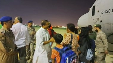 World News | Operation Kaveri: 10th Batch of 135 Indian Evacuees Departs Port Sudan for Jeddah