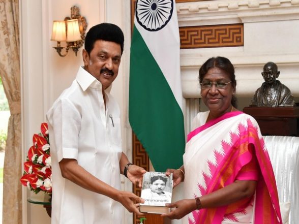 India News | Tamil Nadu CM Stalin Meets President Murmu in Delhi, Invites Her to Inaugurate Hospital - Vimarsana News