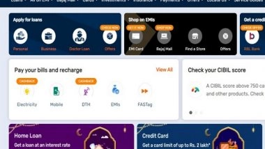 Business News | Bajaj Finserv Net Profit Grows 31 Pc to Rs 1,769 Cr in Fourth Quarter