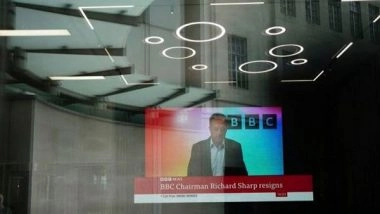 World News | BBC Chairman Richard Sharp Resigns over Loan to Former UK PM Boris Johnson