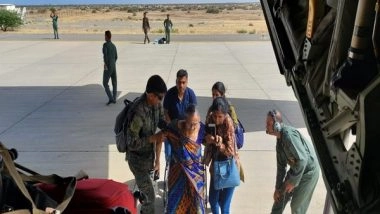 World News | Operation Kaveri: 11th Batch of Indian Nationals Fly to Jeddah from Port Sudan