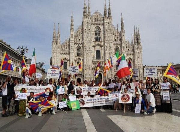 World News | Tibet Support Rally Organised in Milan
