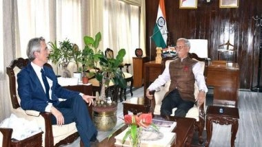 World News | French Ambassador Meets Arunachal Pradesh Governor, Conveys France's Wish to Develop Cooperation with the State