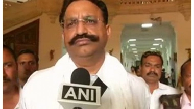 India News | Ghazipur: Security Heightened Ahead of Verdict in Kidnapping, Murder Case Against Mukhtar Ansari, Brother Afzal
