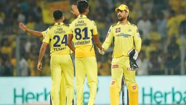 Sports News | IPL 2023: Chennai Super Kings Win Toss, Opt to Bat Against Punjab Kings