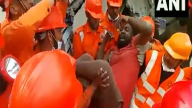 Bhiwandi Building Collapse: Death Toll Rises to Five, Rescue Operation Underway (Watch Video)