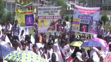 India News | Mega Anti-drug Campaign Organised in J-K's Rajouri Aiming to Sensitise Youth