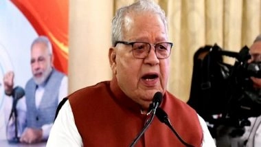 India News | 'Mann Ki Baat' is Motivating People to Contribute in Nation Building: Rajasthan Governor Kalraj Mishra