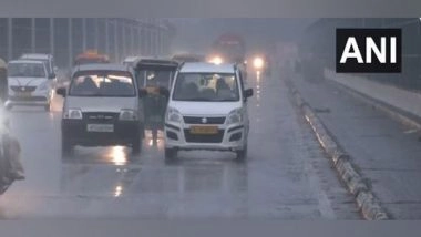 India News | Light Rain Lashes Parts of Delhi