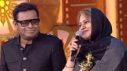 AR Rahman Teases Wife Saira Banu to Speak in Tamil Instead of Hindi at an Award Show - Here's Why! (Watch Video)
