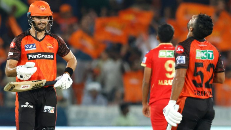 Rahul Tripathi, Mayank Markande Shine As Sunrisers Hyderabad Register First Win of IPL 2023, Beat Punjab Kings by Eight Wickets