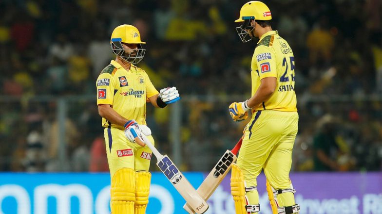 KKR vs CSK IPL 2023 Stat Highlights: Chennai Super Kings Emerge Victorious in Run-Fest at Eden Gardens
