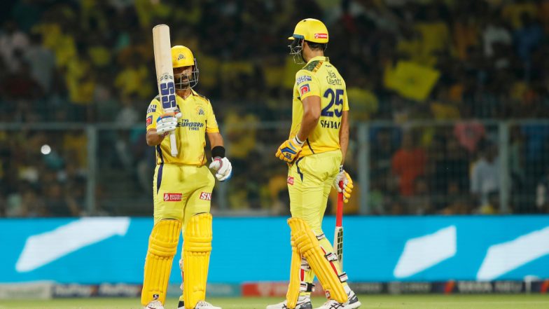 Shivam Dube, Ajinkya Rahane Smash Quickfire Half-Centuries in KKR vs CSK IPL 2023 Match