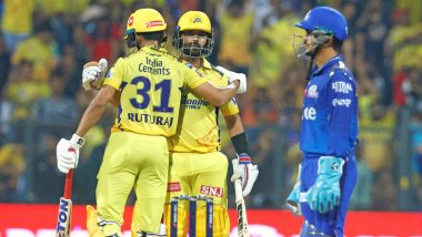 IPL 2023: Ajinkya Rahane's Explosive Half-Century Powers Chennai Super Kings to Seven-Wicket Win Over Mumbai Indians