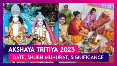 Akshaya Tritiya 2023: Date, Shubh Muhurat & Significance Of The Festival When People Buy Gold