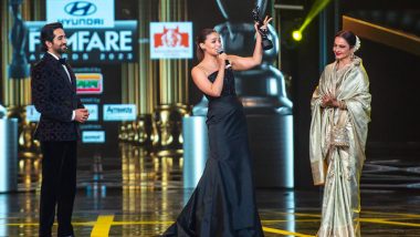 Filmfare Awards 2023: Alia Bhatt Bags Best Actress Trophy for Her Role in Gangubai Kathiawadi!