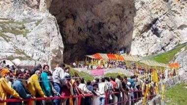 Amarnath Yatra 2023: Over 67,000 Devotees Visit Amarnath Cave Shrine in First Five Days of Pilgrimage