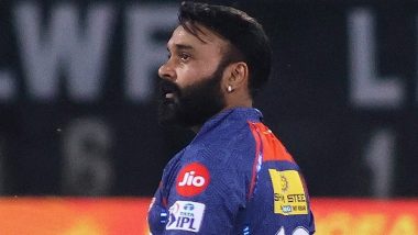 Amit Mishra Introduced As Lucknow Super Giants' Impact Player, Replaces Kyle Mayers in RR vs LSG IPL 2023 Match