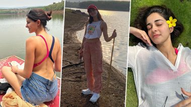 Ananya Panday Shows Off Her Kind of ‘Sukoon’ in Her Latest Photo Dump on Instagram (View Pics)