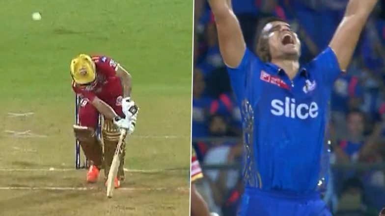 Yorked! Watch Arjun Tendulkar Nail Perfect Yorker to Trap Prabhsimran Singh LBW During MI vs PBKS IPL 2023 Match (Watch Video)