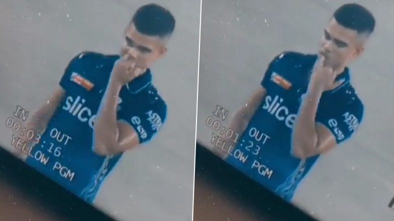 ‘Nose Tampering’ Arjun Tendulkar Caught on Camera Nose-Picking, Fans Claim Viral Video is Reversed