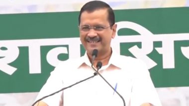 Chhattisgarh Assembly Elections 2023: Arvind Kejriwal Promises 300 Units of Free Electricity in State if AAP Voted to Power