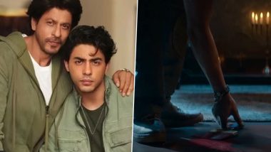Aryan Khan Launches New Clothing Brand; Papa Shah Rukh Khan Features in Ad (Watch Teaser Video)
