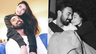 Athiya Shetty Shares Cuddly Pics With Hubby KL Rahul and Wishes Him With a Sweet Birthday Note!