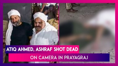 Atiq Ahmed And Brother Ashraf Shot Dead On Camera In Prayagraj In The Presence Of UP Cops; Three Shooters Arrested