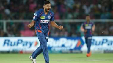 Naveen-ul-Haq, Avesh Khan Star With the Ball As Lucknow Super Giants Beat Rajasthan Royals By 10 Runs in IPL 2023 Clash