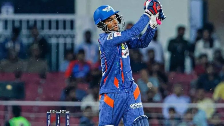 Ayush Badoni Replaces Amit Mishra As Lucknow Super Giants' Impact Player Against Sunrisers Hyderabad in IPL 2023