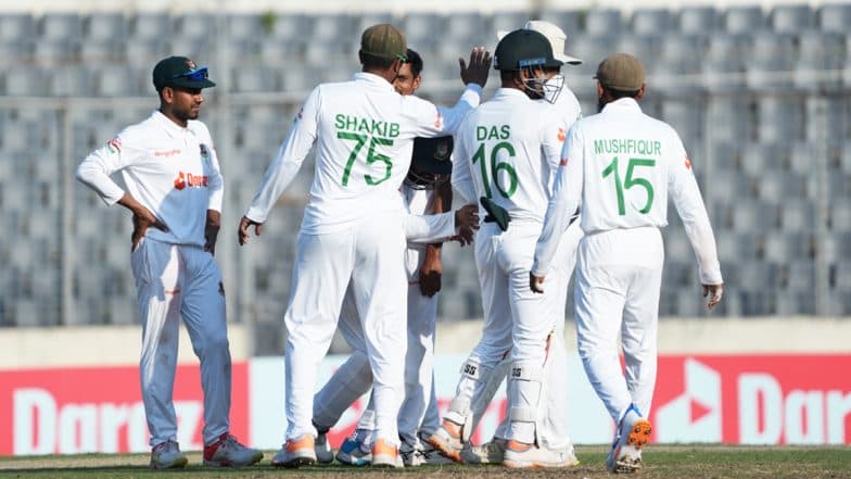 How To Watch BAN vs IRE One-Off Test 2023 Day 4 Live Streaming Online in India? Get Free Live Telecast of Bangladesh vs Ireland Cricket Match Score Updates on TV With Time in IST