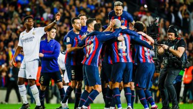 Elche vs Barcelona, La Liga 2022-23 Free Live Streaming Online & Match Time in India: How To Watch Spanish League Match Live Telecast on TV & Football Score Updates in IST?