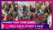 Bengaluru: Two Women Fight Over Sarees, Hit Each Other, Pull Each Other&rsquo;s Hair During Clothing Sale; Video Goes Viral