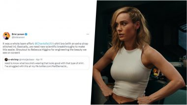 What Type of Bra Brie Larson Is Wearing Under Summer Tank Top As