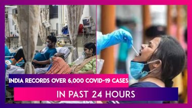 India Records Over 6,000 Covid-19 Cases In Past 24 Hours; 13 Per Cent Higher Than Yesterday